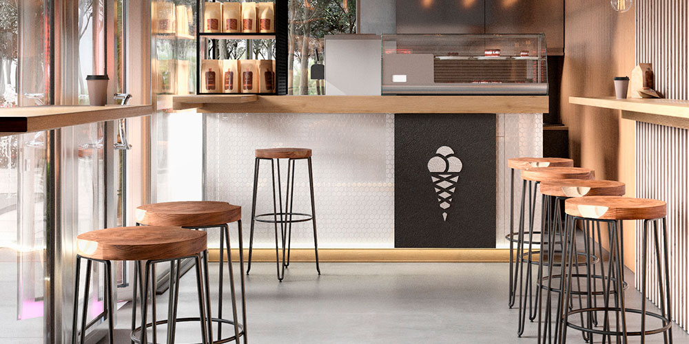 Идеи на тему «Фастфуд» (34) | дизайн кафе, интерьер, интерьер кафе